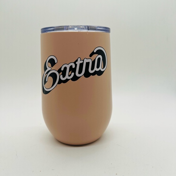 NWT Room Essentials “Extra”Double Wall Stainless Steel Vacuum Wine Tumbler 11 oz - Picture 5 of 5